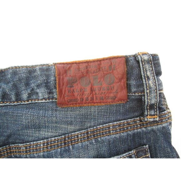 Women Distressed Polo Ralph Lauren Denim Jeans Sz 16 (WP331) - Picture 11 of 11
